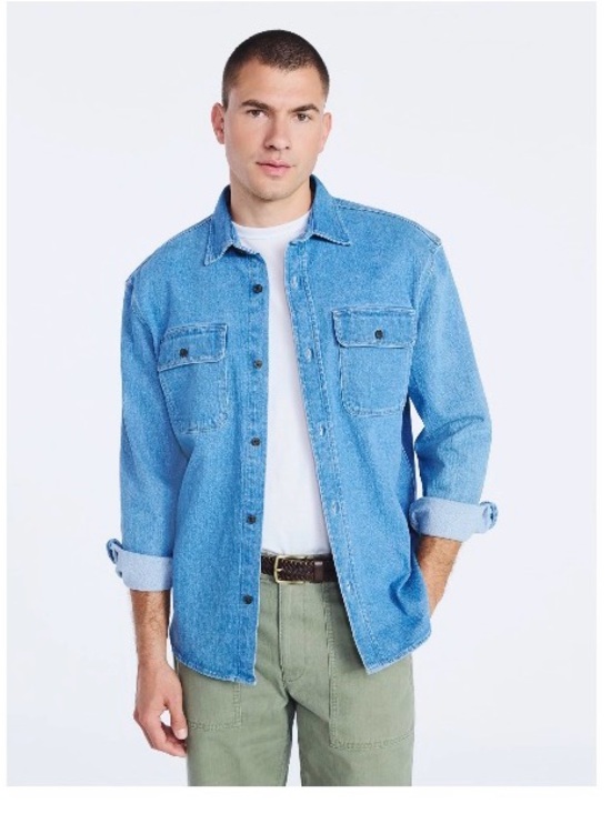 Free Assembly Other - NWT XL men’s heavy denim shirt